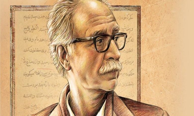 محمود عابدی در مراسم هشتادسالگی‌اش