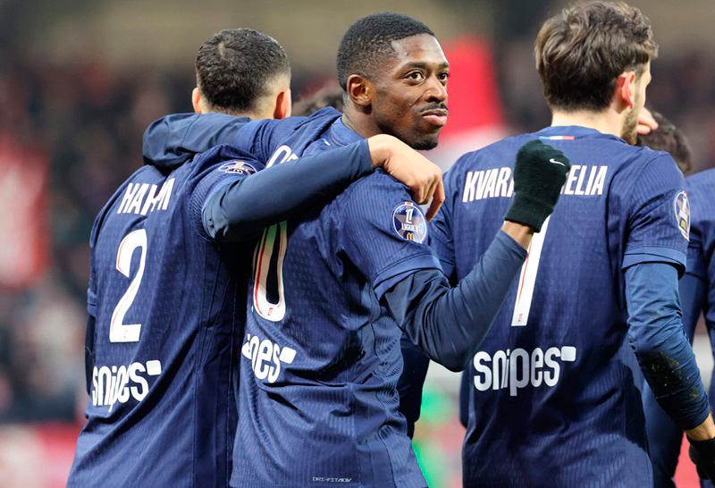 Dembélé, the Top Scorer of 2025 in the Five Major European Leagues