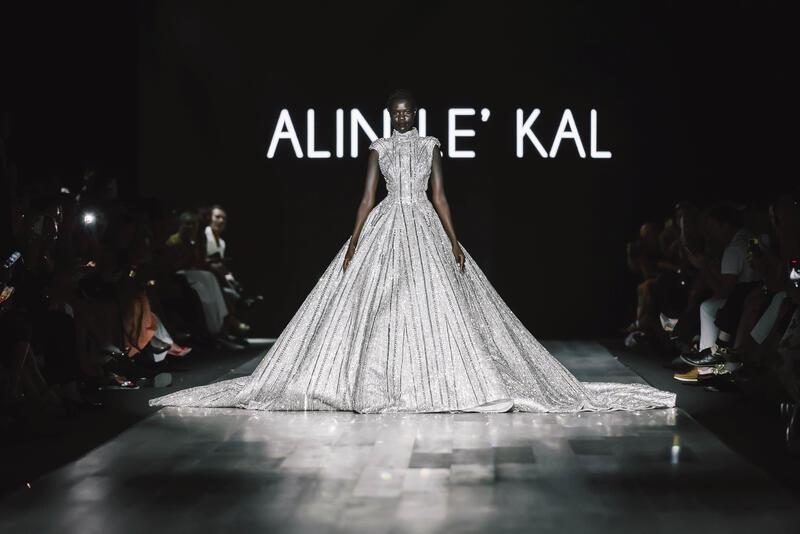 Showcasing the World’s Heaviest Wedding Dress at Melbourne Fashion Week