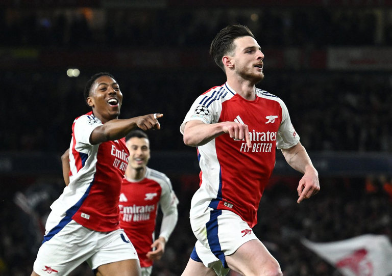 Arsenal defeated Real Madrid with a convincing win in the quarterfinals of the UEFA Champions League