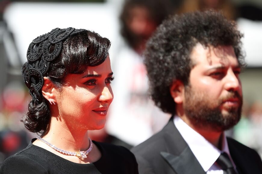 Parinaz Izadyar Shines with a Classic Style at the Cannes Festival
