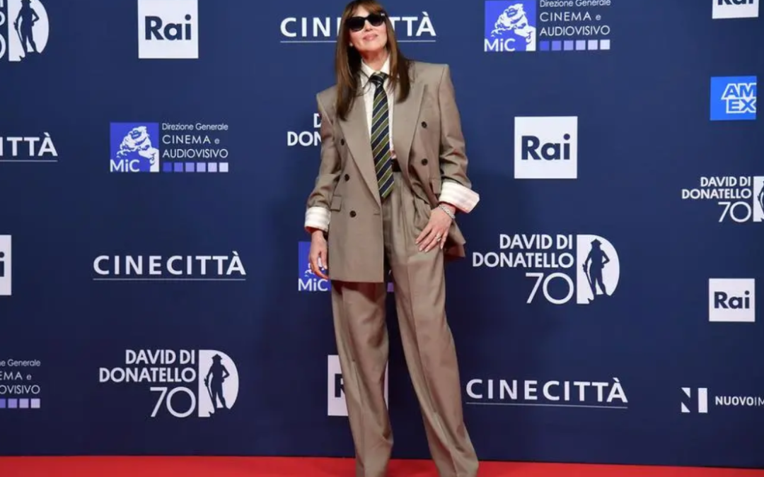 Monica Bellucci, a Representative of Masculine Style at the Italian Film Festival
