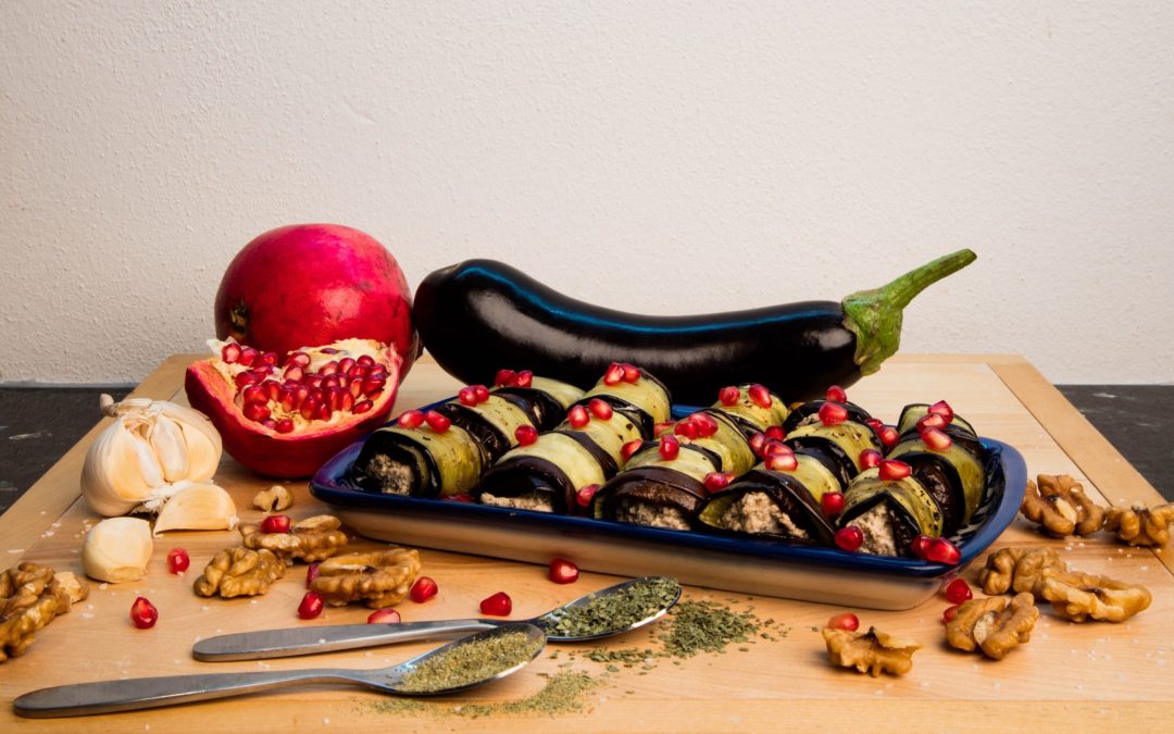 Georgian Eggplant Rolls: An International Appetizer