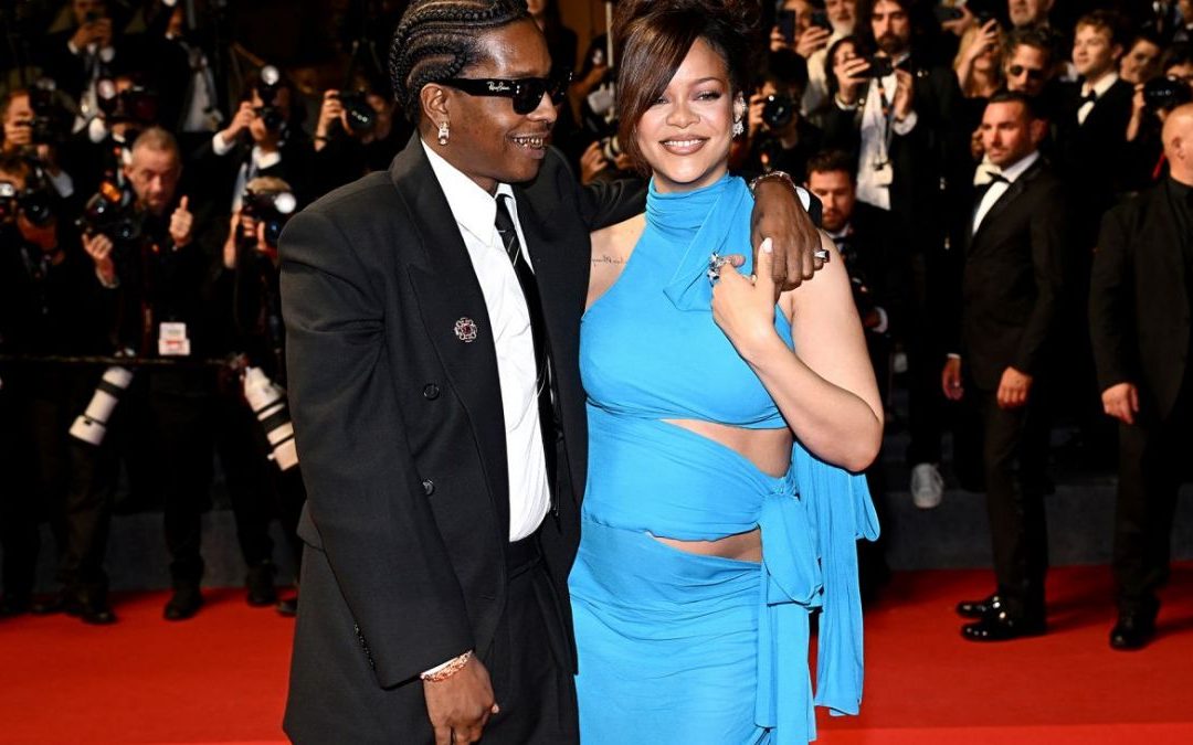 Rihanna Shines in a Unique Alaïa Design on the Cannes Red Carpet