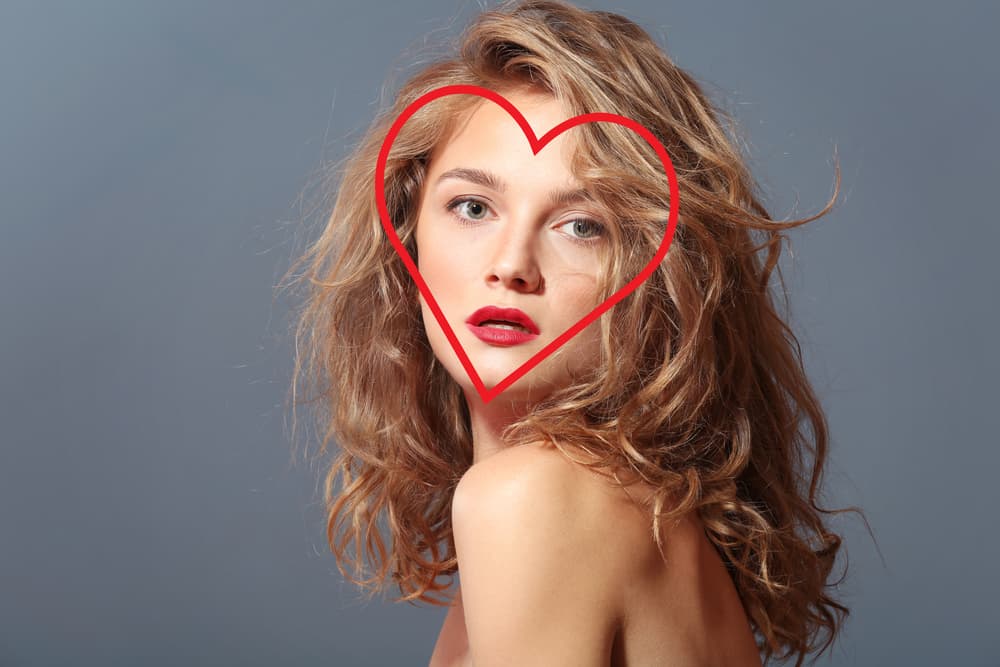 Suitable Hairstyles for Heart-Shaped Female Faces