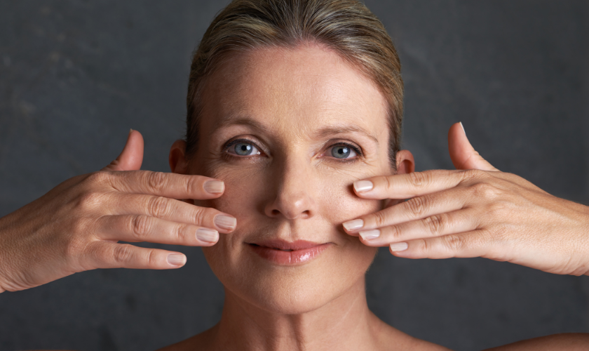 Naturally reduce the appearance of facial wrinkles