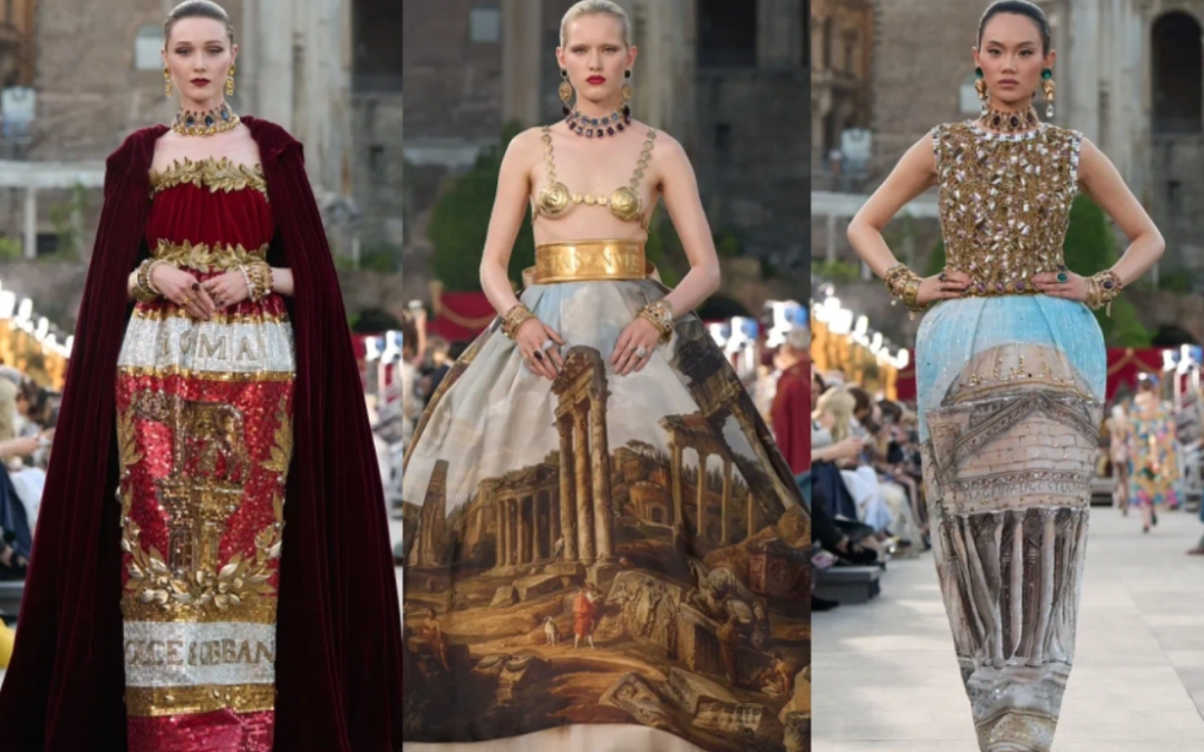 Rome hosted the unveiling of Dolce & Gabbana’s 2025 Alta Moda collection