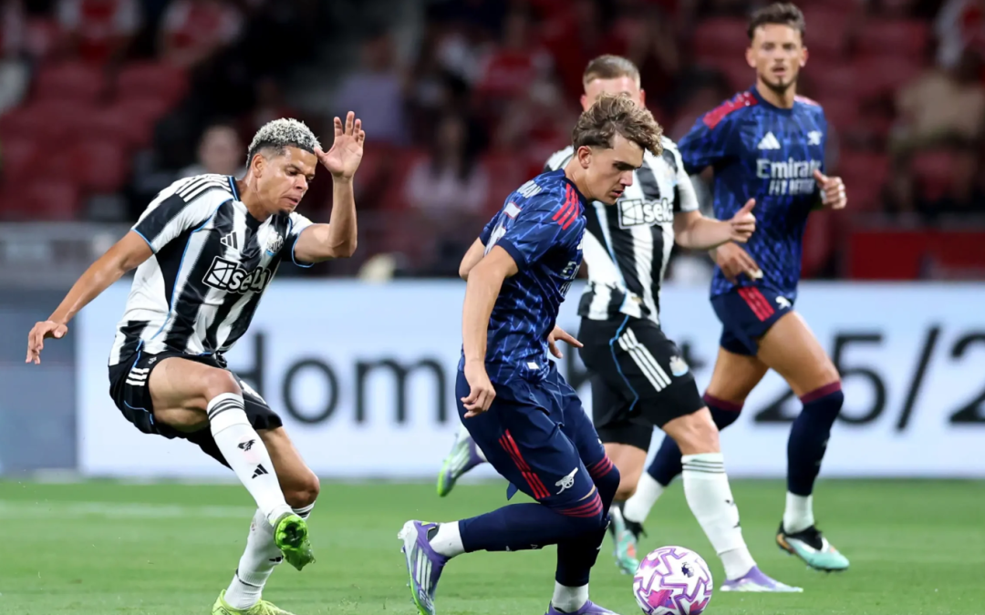 Arsenal Edge Past Newcastle 3–2 in a Thrilling Encounter
