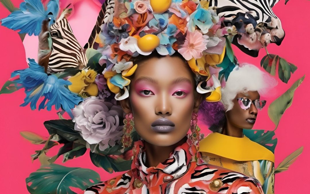 Color and Form Combination in Maximalist Style