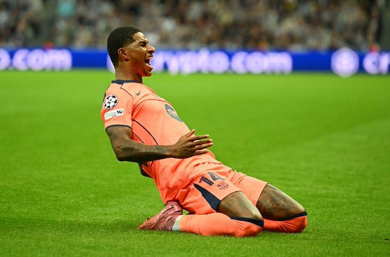 Barcelona defeated Newcastle 2-1