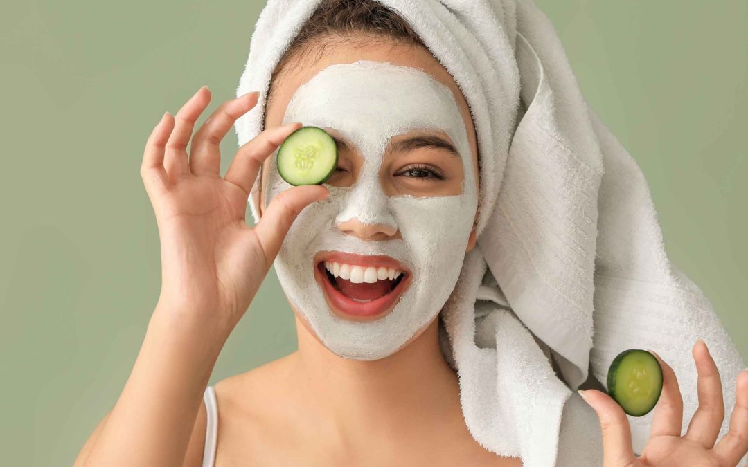 Healthy and Radiant Skin with a Natural Cucumber Mask