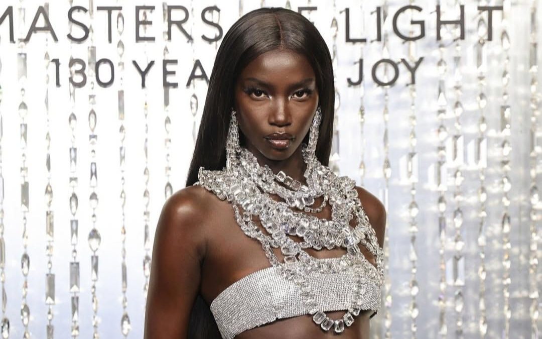 Anok Yai, the Black Diamond of the fashion world, has been named Model of the Year