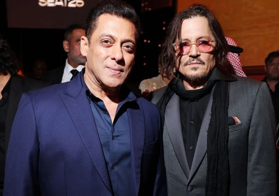 Johnny Depp and Salman Khan appear on the final day of the Red Sea Film Festival